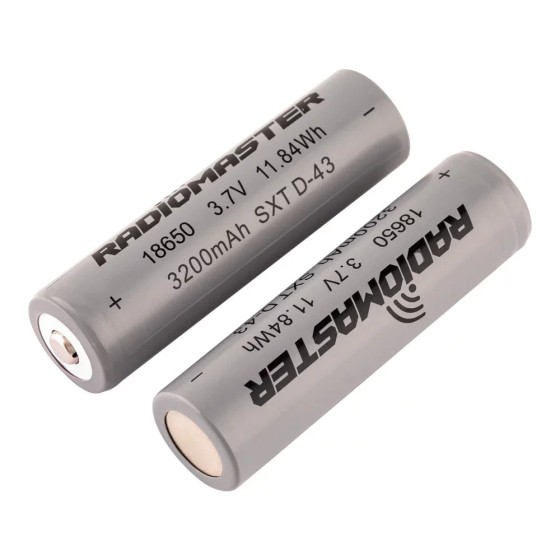 Heiße Verkäufe Radio Master 18650 2-Zellen-Li-Ionen-Akku 3,7 V 3200mAh TX16S-Fernbedienungsbatterie mit hoher Kapazität